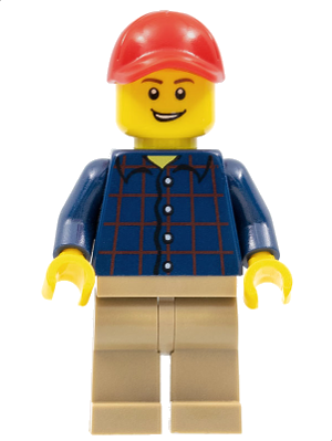 Man in Paid Short