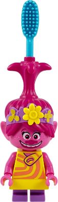 Poppy - Medium Azure Hairbrush