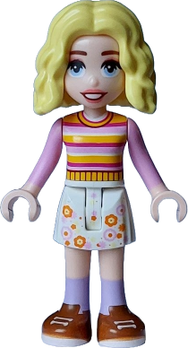 Enid Sinclair - Bright Pink Striped Sweater