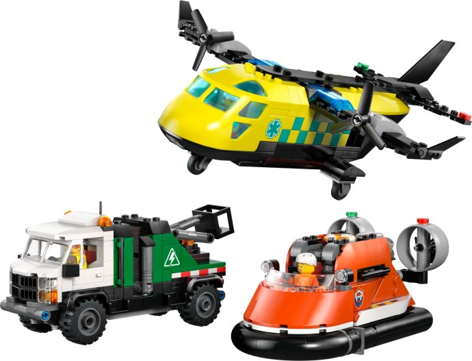 Airplane, Service Truck & Hovercraft Remix