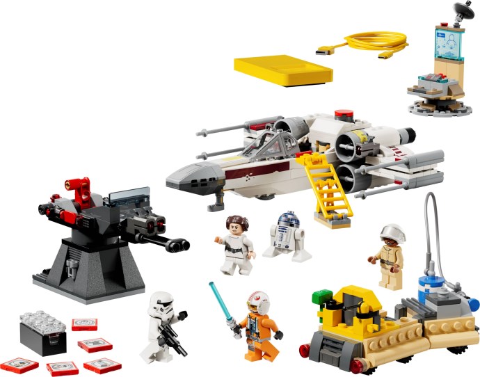 Luke's Red Five X-wing