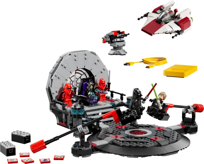 Throne Room Duel & A-wing