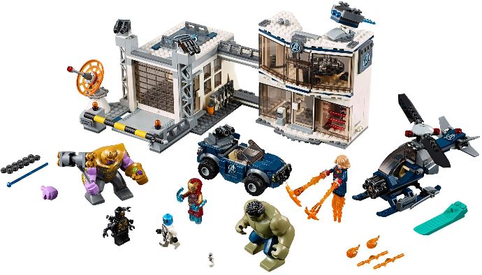 Avengers Compound Battle