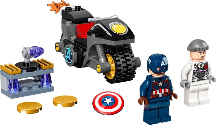 Captain America and Hydra Face-Off